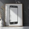 Smartphone Design Vector Art Close-up illustration of a modern smartphone with sleek design features.
