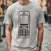 A detailed illustration of a modern smartphone with features and buttons.