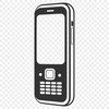 A modern smartphone with sleek design.