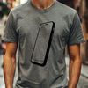 Modern Mobile Device Design in Vector Format A sleek modern smartphone designed in vector art format.