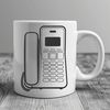 Simple Phone Icon in Vector Design Telephone icon in simple vector design for use in digital projects and graphics.