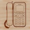 Telephone Graphic for Personal and Commercial Use A simple telephone icon, created as a vector graphic.