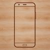 Modern Phone Vector Illustration Vector illustration of a modern smartphone device with sleek design.