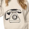 Tel Icon A high-quality, scalable illustration of a telephone, designed for use in digital designs and cutting machine projects.