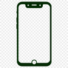 Smart Phone Illustration A detailed illustration of a smartphone with sleek design and features.