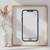 Free Smartphone Graphic SVG Downloadable A smartphone illustration created as a vector graphic in SVG format.