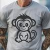 Stunning Monkey In DXF - Free Digital Download