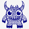 Stunning Monster Digital Art - Free SVG Download