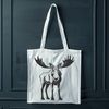 North American Wildlife Icon SVG Image A large wild animal with distinctive antlers, commonly found in North American forests.