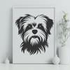 Unique Morkie Drawing DXF - Free Download