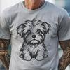 Unique Morkie Vector Craft File DXF - Free Download