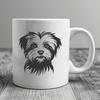 Artistic Morkie - DXF Format