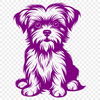 Artistic Dog In DXF Format - Free Download