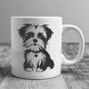 Stunning Morkie In SVG Format