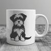 Sitting Morkie PDFs - Free Commercial Use