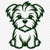 Free Free Morkie - Free DXF Download, Commercial Use