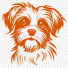 Free Unique Morkie Vector Illustration PDF - Commercial Use