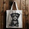 Artistic Morkie Vector Art - Free SVG Download