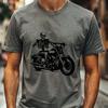 Stunning Motorcycle Stencil - Free DXF