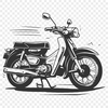 Artistic Motorbike - For Laser Engraver Project