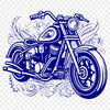 Artistic Bike In DXF - For Free Download, Commercial Use