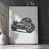 Beautiful Motorcycle - Glowforge PDF Free Download