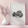 Beautiful Motorcycle - Glowforge PDF Free Download