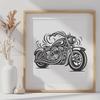 Motorbike In SVG For Download, Free Commercial Use