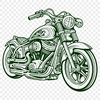 Artistic Motorbike - For Sublimation Project