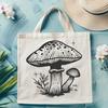 Realistic Mushroom Illustration Vector illustration of a detailed mushroom with realistic texture.