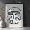 Stunning Mushroom Template - Free DXF Download