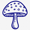 Unique Mushroom SVG - For Cricut Project