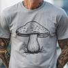 Stunning Mushroom Vector Drawing