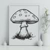 Artistic Mushroom - PDF Format