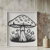 Artistic Mushroom - Cricut PDF Free Download