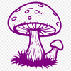 Stunning Mushroom In SVG - For Free Download, Commercial Use