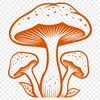 Stunning Mushroom Template - Free DXF Download