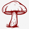 Beautiful Mushroom SVG