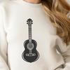 Artistic Guitar - For Laser Engraver Project