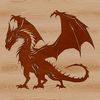 Dragons in Vector Clip Art Design Illustration of a mythical dragon in vector format.