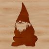 Sitting Mythical Creature Illustration An illustration of a mythical creature, similar to a dwarf or gonk, depicted in a sitting position.