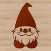 A mythical creature with a dwarf-like head, often referred to as a knome or gonk.