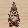 A mythical creature known as a Knome stands upright on its long legs.
