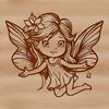 A whimsical mythical creature from folklore, depicted in a detailed vector design, suitable for various digital applications.
