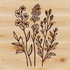 Free Vector Art for Nature Lovers A colorful illustration of a wildflower in full bloom, suitable for vector designs.