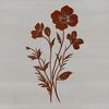Delicate Wildflower Graphic Design Element A realistic illustration of a single wild flower in a natural setting.