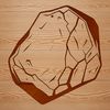 Beautiful Rock Design for Cutting Machines A free editable vector image of a rock design suitable for cutting machines like Cricut or laser cutters.