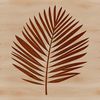 Free Nature-Inspired Clip Art Design A high-quality leaf illustration created as a vector graphic.