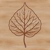 A high-quality, editable vector illustration of a single green leaf with detailed veins.