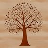 Nature's Emblem Vector A high-quality vector graphic representation of a tree, ideal for printing or digital use with various software programs.